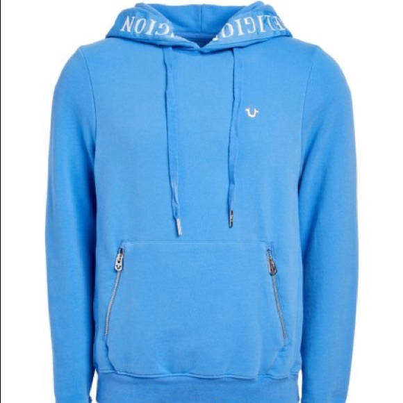 true religion stripe hoodie